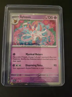 Pokemon Sylveon 172 Cosmos Holo Black Star Promo SVP - Image 1