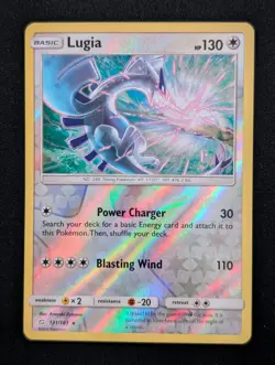 Lugia 131/181 SM - Team Up Pokemon NM Reverse Holo - Image 1