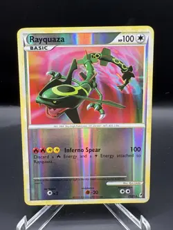 Pokemon Rayquaza 20/95 Call of Legends Reverse Holo LP - Image 1