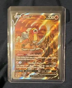 2023 Pokemon SWSH Crown Zenith Entei V Galarian Gallery #GG36/GG70 - Image 1