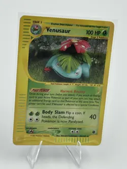 Venusaur 30/165 Expedition Base Set Holo Rare NM - Image 3