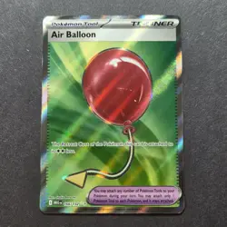 Pokemon Air Balloon 166/132 Mega Evolution Ultra Rare Holo - Image 1