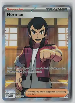 Norman 237/182 Ultra Rare Paradox Rift Pokemon NM - Image 1