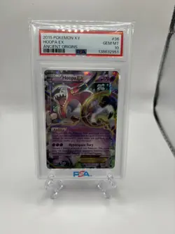 Pokemon Hoopa EX 36/98 XY Ancient Origins Holo Rare EX PSA 10 - Image 1