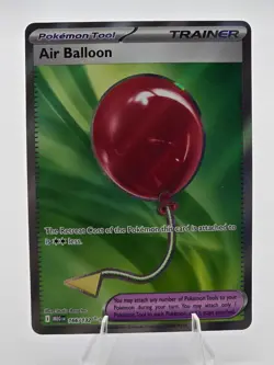 Pokemon TCG Air Balloon Ultra Rare Holo 166/132 MEGA EVOLUTIONS - Image 3