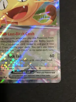 Meowth ex 062/088 Double Rare Perfect Order Pokemon Near Mint - Image 3