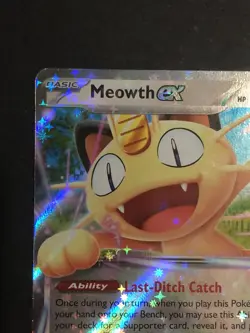 Meowth ex 062/088 Double Rare Perfect Order Pokemon Near Mint - Image 4