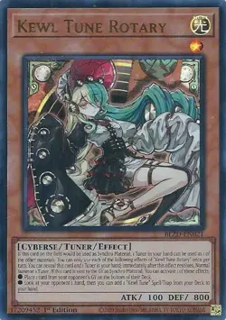 Yugioh! Kewl Tune Rotary - BLZD-EN021 - Ultra Rare - 1st Edition Near Mint, Engl - Image 1