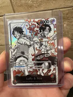 Luffy & Ace (Parallel) - Starter Deck EX (ST-30) One Piece Alt Art ENGLISH - Image 2
