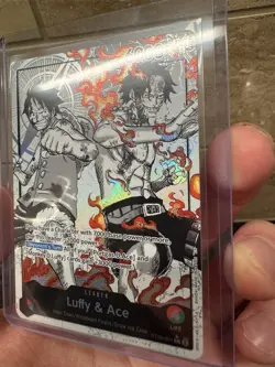 Luffy & Ace (Parallel) - Starter Deck EX (ST-30) One Piece Alt Art ENGLISH - Image 4