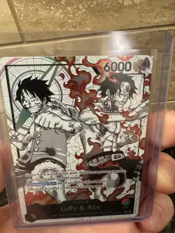 Luffy & Ace (Parallel) - Starter Deck EX (ST-30) One Piece Alt Art ENGLISH - Image 5