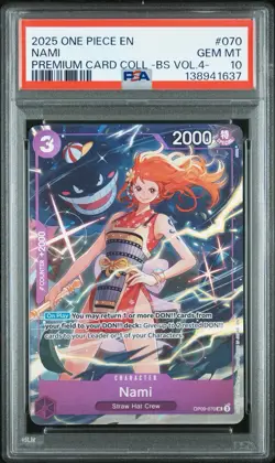 Nami (Premium Card Collection -Best Selection Vol. 4-) OP09-070 One Piece... - Image 1