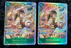 Monkey.D.Luffy ST30-012 SR ST30: Starter Deck EX Luffy & Ace NM X2! Alt. Art - Image 1