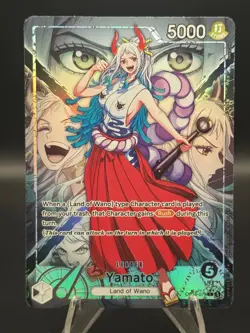 One Piece CG Yamato Alt Art Leader OP16-079 English - Image 1