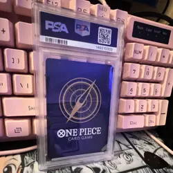 Bandai One Piece CCG Shanks 2025 CS 25-26 Event Pack #083 EN Foil PSA 9 - Image 2