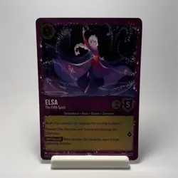 Elsa The Fifth Spirit Character Card Disney Lorcana TCG #6/P3 - Image 1