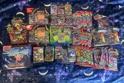 HUGE Pokemon TCG Card Lot! Chaos Rising, Perfect Order, Mega Evolutions! *NEW* - Image 1