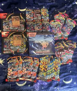 HUGE Pokemon TCG Card Lot! Chaos Rising, Perfect Order, Mega Evolutions! *NEW* - Image 2