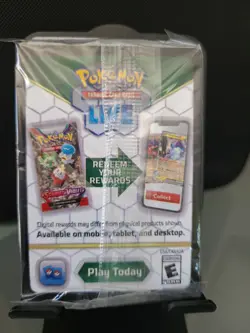 Pokemon Card Prismatic Evolutions Glaceon EX Holiday Card Stamped Promo 026/131 - Image 2