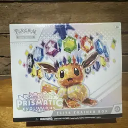 Pokemon Prismatic Evolutions Elite Trainer Box (ETB) New Sealed Eevee Promo Card - Image 1