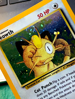 WOTC Pokemon TCG Promo - Holo Rare - Meowth #10 - w/ SWIRL - NM/MT Card - Image 4