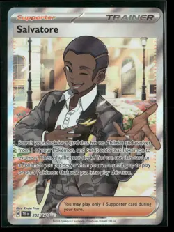 Salvatore 202/162 Ultra Rare Temporal Forces Pokemon NM/M - Image 1