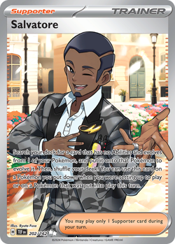 Salvatore 202/162 Ultra Rare Temporal Forces Pokemon NM/M - Image 4