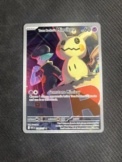 Pokemon TCG Team Rocket’s Mimikyu Ascended Heroes 238/217 Illustration Rare NM - Image 1