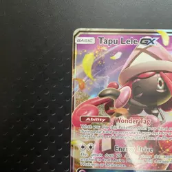 Pokemon Tapu Lele GX 60a/145 Guardians Rising Sun & Moon ALTERNATE ART PROMO NM - Image 3