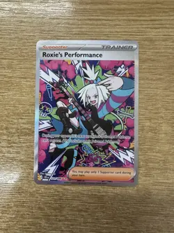 Pokemon TCG Roxies Performance 121/086 Chaos Rising SIR Near Mint Pack Fresh - Image 1