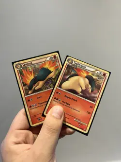 Pokemon Call Of Legends Quilava And Typhlosion Non-Holos #49 And #35 - Image 1