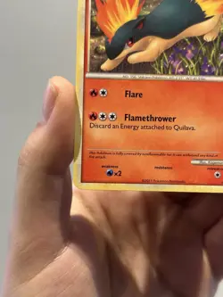 Pokemon Call Of Legends Quilava And Typhlosion Non-Holos #49 And #35 - Image 4