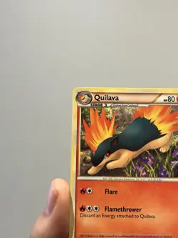 Pokemon Call Of Legends Quilava And Typhlosion Non-Holos #49 And #35 - Image 5