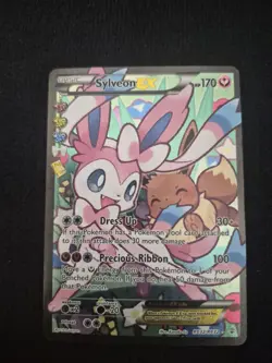 The Pokemon Company Sylveon EX RC32/RC32 Generations Full Art Holo UR EN 2016 - Image 1