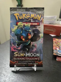 Pokemon TCG Burning Shadows Booster Pack Factory Sealed - Image 1