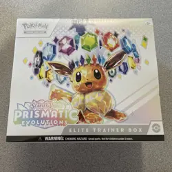 Pokemon Prismatic Evolutions ETB Elite Trainer New Factory Sealed - Image 1