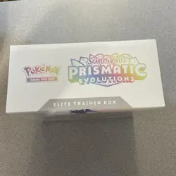 Pokemon Prismatic Evolutions ETB Elite Trainer New Factory Sealed - Image 2