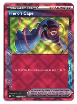 Pokemon TCG : Temporal Forces Ace Spec Hero's Cape #152 TEF EN - Image 1