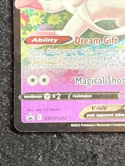 Pokemon TCG Sylveon V SWSH Black Star Promos SWSH202 Holo Promo Near Mint - Image 4