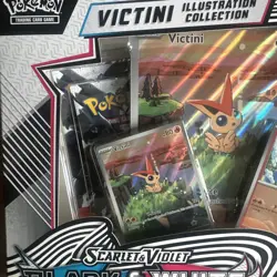 Pokemon Scarlet & Violet Victini Illustration Collection Black Bolt White Flare - Image 5