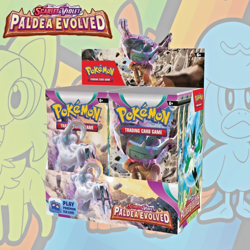 Pokemon TCG Scarlet and Violet Paldea Evolved Booster Box New Factory Sealed - Image 1
