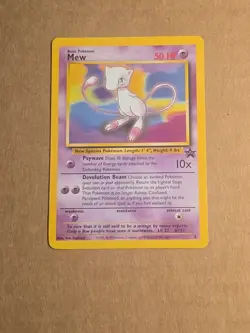 RARE Mew Black Star Promo 1995,96,98 Pokemon LV.23 #151 Collector - Image 1