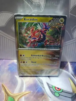 Pokemon TCG - S&V: Temporal Forces - Koraidon - 091 - Promo - Sealed - Image 1