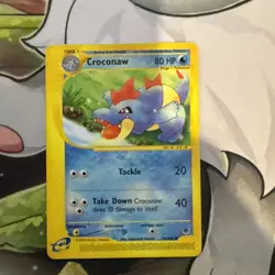 Pokemon TCG - Croconaw Uncommon Expedition 074/165 LP - Image 1