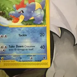 Pokemon TCG - Croconaw Uncommon Expedition 074/165 LP - Image 3