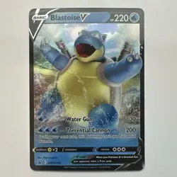 The Pokemon Company Blastoise V SWSH101 SWSH Promo Holo English 220HP - Image 1
