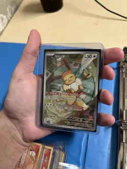 Eevee Pokemon Prismatic Evolutions Promo SVP 173 NM/MINT - Image 1