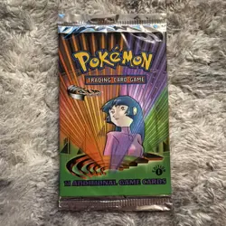 Pokemon Gym Challenge First Edition Booster Pack Sealed 20.68g - Image 1