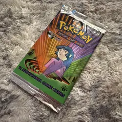 Pokemon Gym Challenge First Edition Booster Pack Sealed 20.68g - Image 5