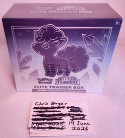 Pokemon TCG Sword & Shield Silver Tempest Elite Trainer Case Box (ETB), Sealed - Image 1